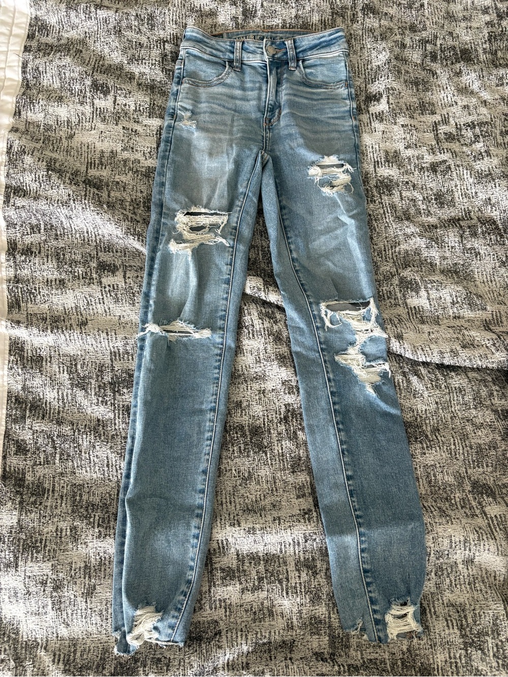 American Eagle Super High Rise Jegging Size 000